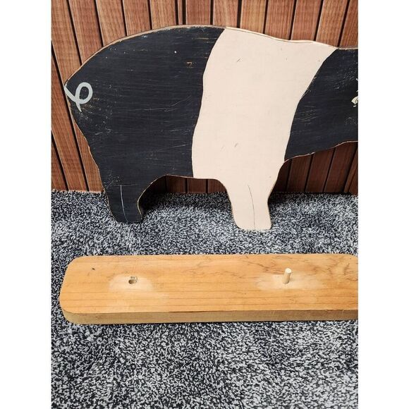 Wooden Pig Decor #A77 - Picture 12 of 12